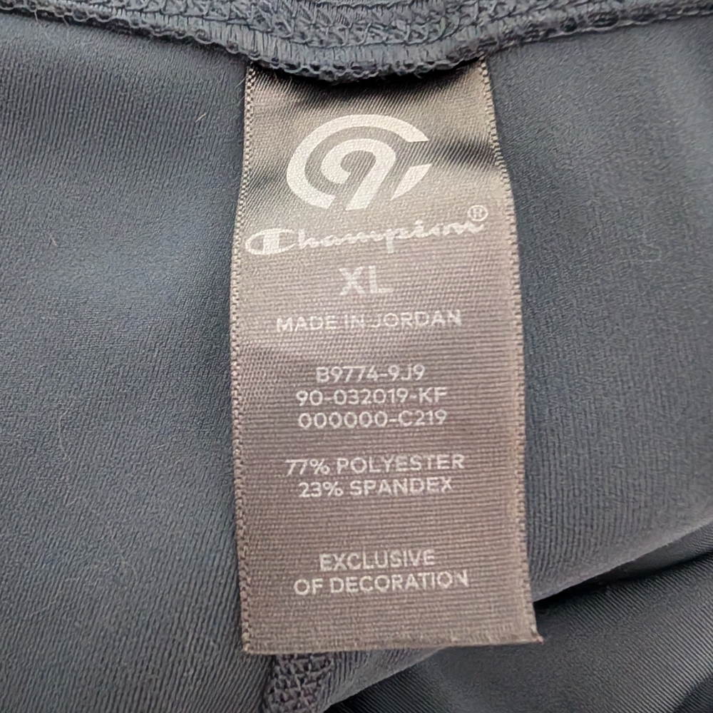 Champion Grayish Blue 3/4 Workout Leggings XL - Picture 6 of 6